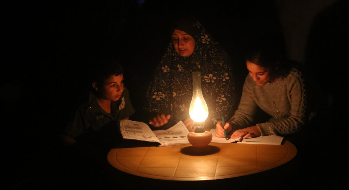Gaza: survey shows heavy toll of chronic power shortages on exhausted families