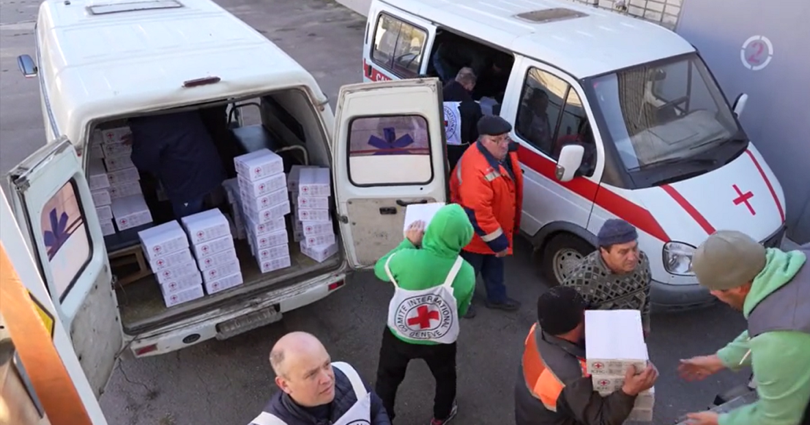 Russia-Ukraine international armed conflict: ICRC office damaged by shelling
