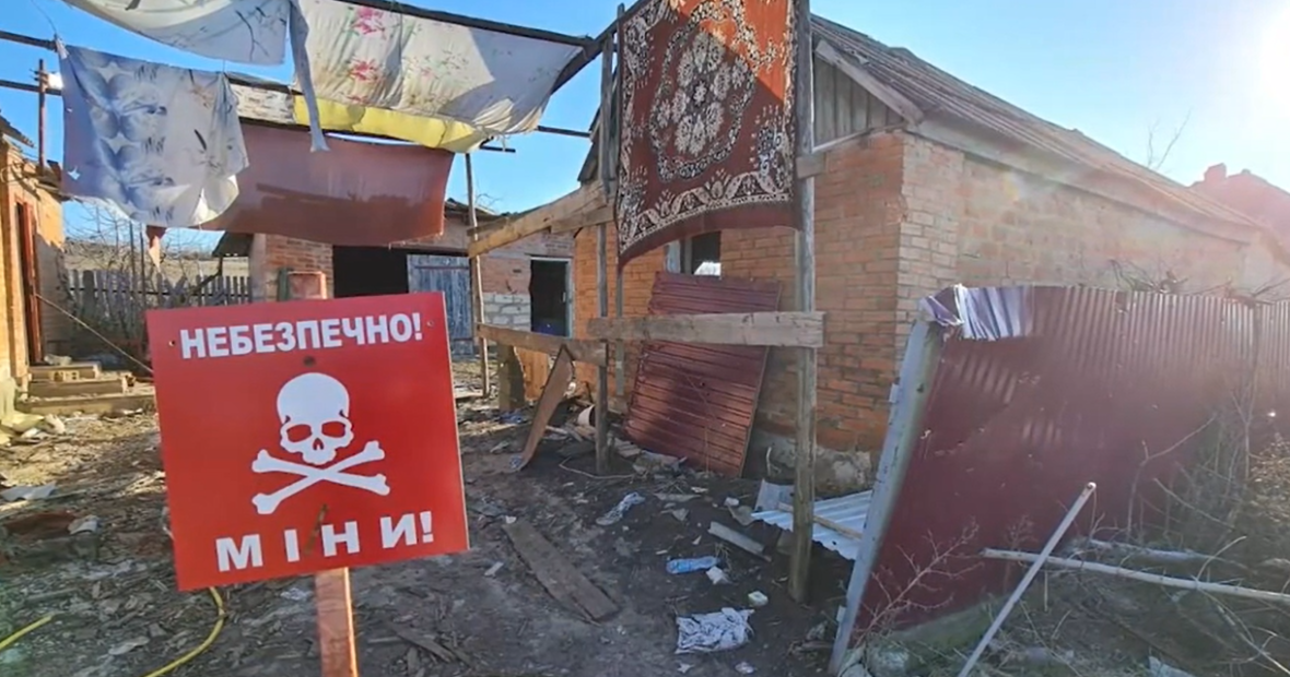 مخاصمه مسلحانه بین‌المللی روسیه و اوکراین: کشاورز مجروح از خطرات بزرگ مین برای کل جامعه می‌گوید