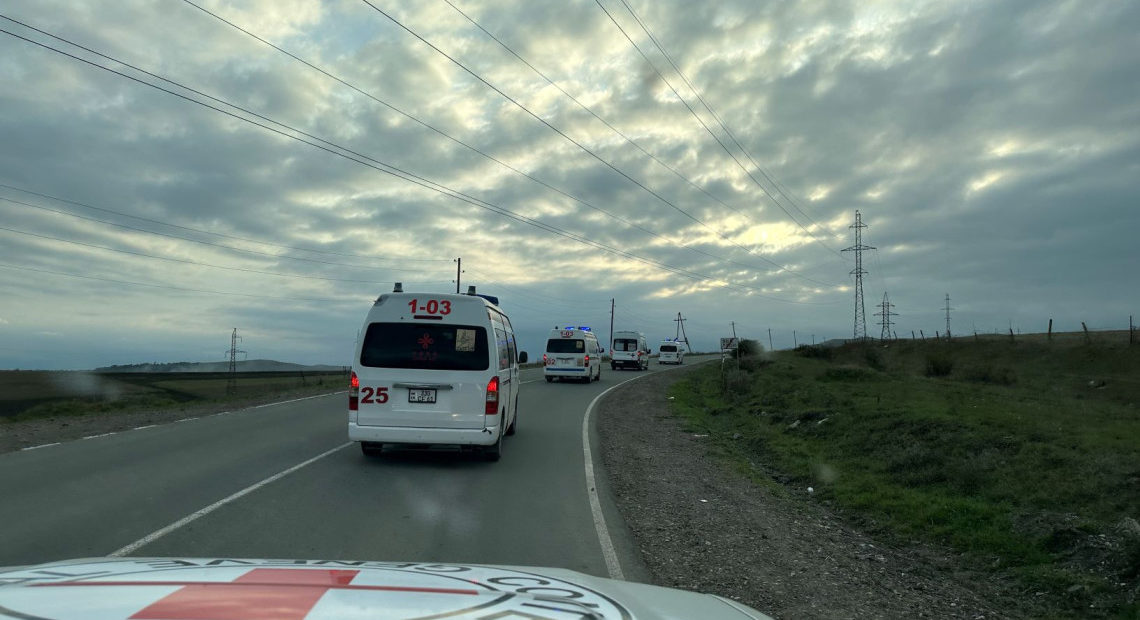 Armenia/Azerbaijan Operational Update: 70 metric tons of humanitarian supplies cross the Lachin road; medical evacuations carried out