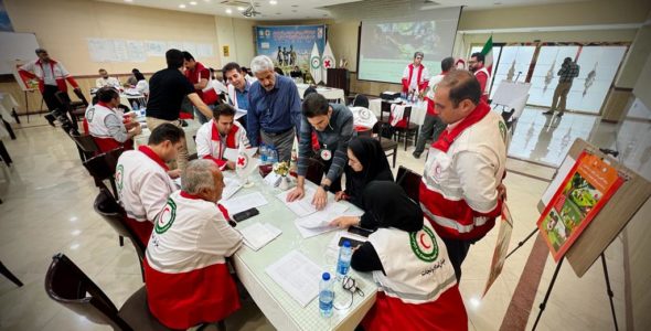 کارگاه نهایی پروژه آلودگی تسلیحاتی کمیته بین‌المللی صلیب سرخ برای تسهیلگران جمعیت هلال احمر ایران، مهر 1402