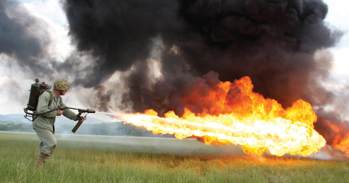 The legality of flamethrowers: Taking unnecessary suffering seriously