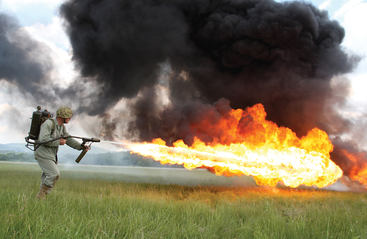 The legality of flamethrowers: Taking unnecessary suffering seriously |  Humanitarian Law &amp; Policy Blog