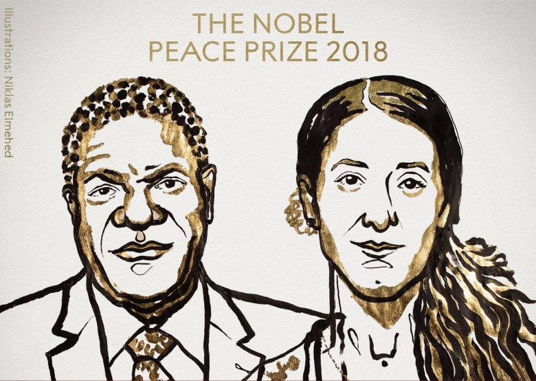 Shining a spotlight on sexual violence in war: The 2018 Nobel Peace Prize