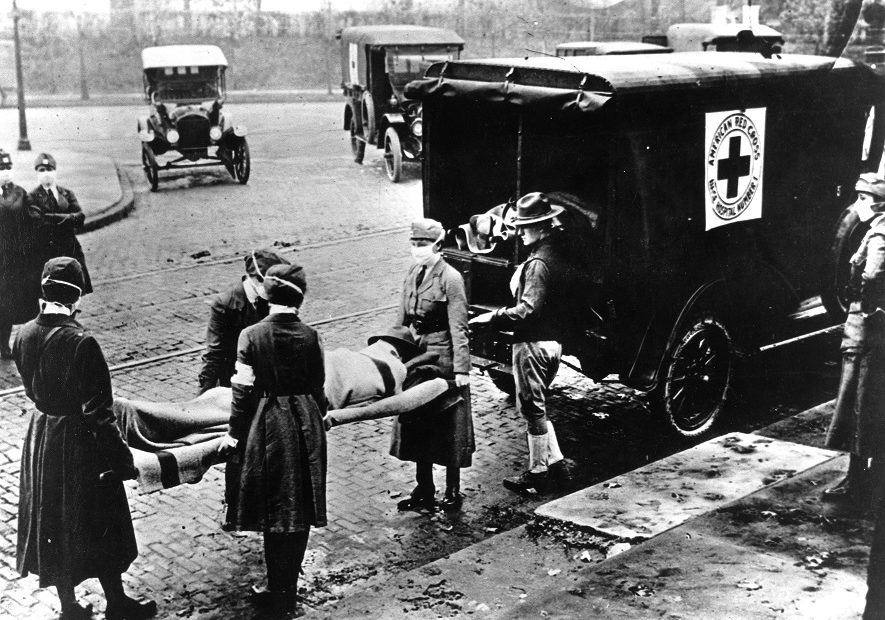从“西班牙流感”到新冠肺炎疫情：1918年流感大流行与第一次世界大战的经验教训