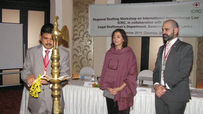 First South Asia Regional Drafting Workshop on IHL held in Colombo