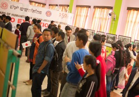 Exhibitions Showcasing ICRC’s Work Draw Students, Academics & Civil Society
