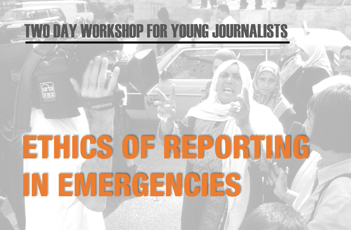 Young Journalists to Hone their Emergency Reporting Skills at ICRC ...