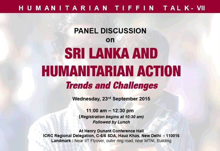 Sri Lanka and Humanitarian Action – Discussion on Trends & Challenges