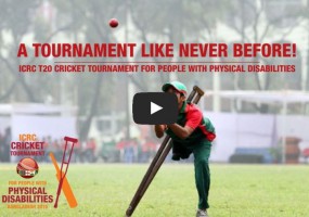 England Win ICRC Bangladesh Tournament for People with Disability