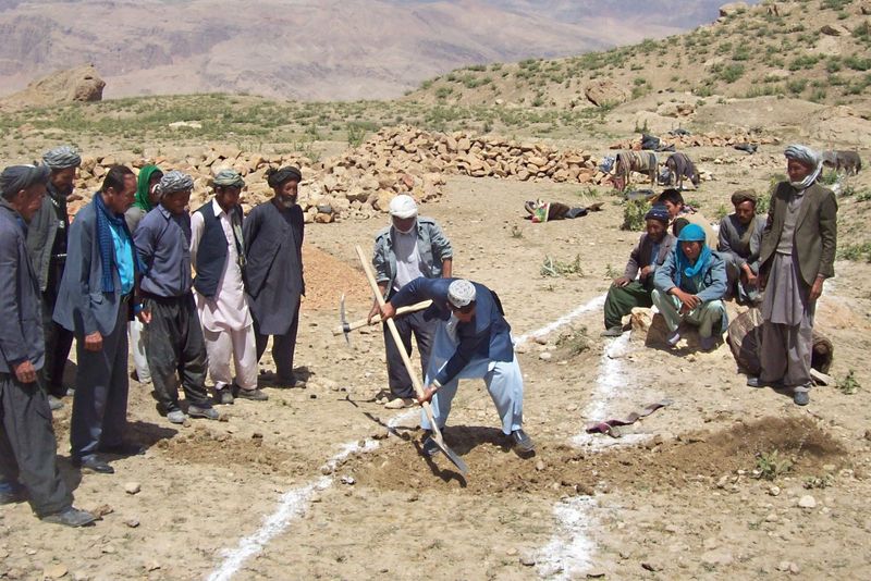 Afghanistan: Rebuilding Reservoir Benefits Farmers in Bamyan