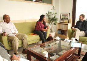 Maldivian Red Crescent Secy-Gen and Head of ICRC Regional Delegation Exchange Notes