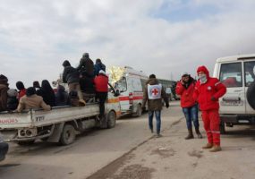 SARC and ICRC Finalise Evacuation of Some 35,000 People from Devastated Aleppo Neighbourhoods