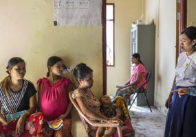 A Clinic Open to Everyone in Rakhine