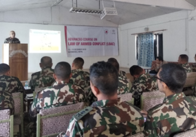 Nepal Government and ICRC organise training on Law of Armed Conflict