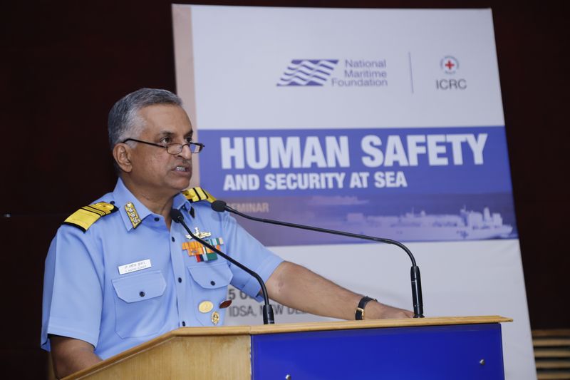 आईसीआरसी  और एनएमऍफ़ ने समुद्र में मानव सुरक्षा के संदर्भ में सेमिनार का आयोजन किया