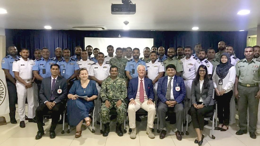 Workshop on Maritime Security Operations for Officers of Maldives National Defence Force