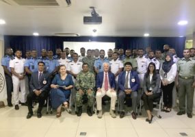 Workshop on Maritime Security Operations for Officers of Maldives National Defence Force