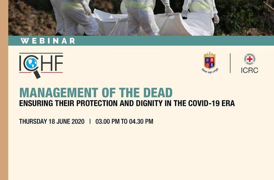 COVID-19: ICRC and GFSU hold Webinar on Management of the Dead