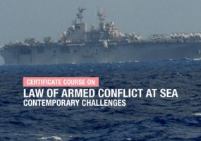 RRU-ICRC Course on Law of Armed Conflict at Sea: Contemporary Challenges