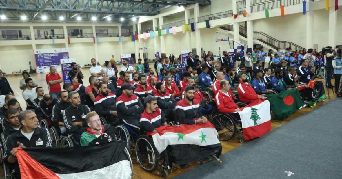 Cambodia and Palestine emerge winners in the International Wheelchair Basketball Tournament held in India for the first time