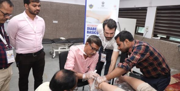 Clinical hands-on training on Diabetic Foot Basics in New Delhi