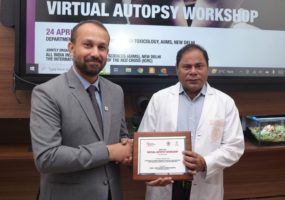 Virtual autopsy workshop at the All India Institute of Medical Sciences (AIIMS) in New Delhi