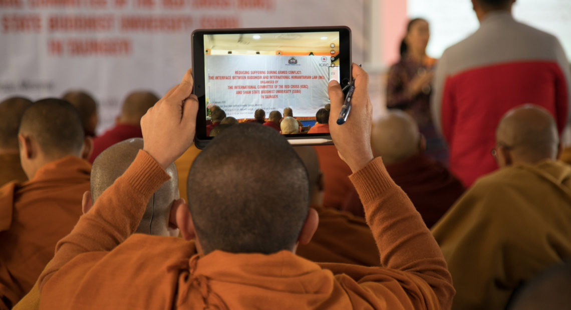 ICRC’s Engagement with Buddhist Circles in Myanmar