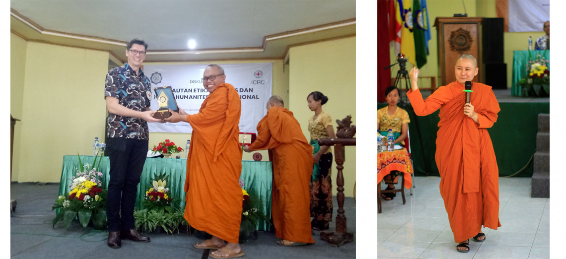 Buddhist Ethics and IHL: Seminar Organized by ICRC and Smaratungga Buddhist College