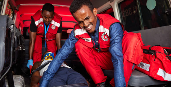 Bisha Cas free ambulance service now available in Galkacyo