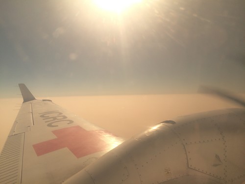 Red Flight ของ ICRC ใช้บินในประเทศสำหรับเจ้าหน้าที่ ICRC และองค์กรกาชาดอื่นๆ 