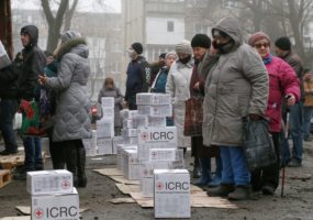 สถานการณ์ไม่แน่นอนและอุณหภูมิติดลบกระทบชาวยูเครนในแนววางกำลังฝั่งตะวันออก