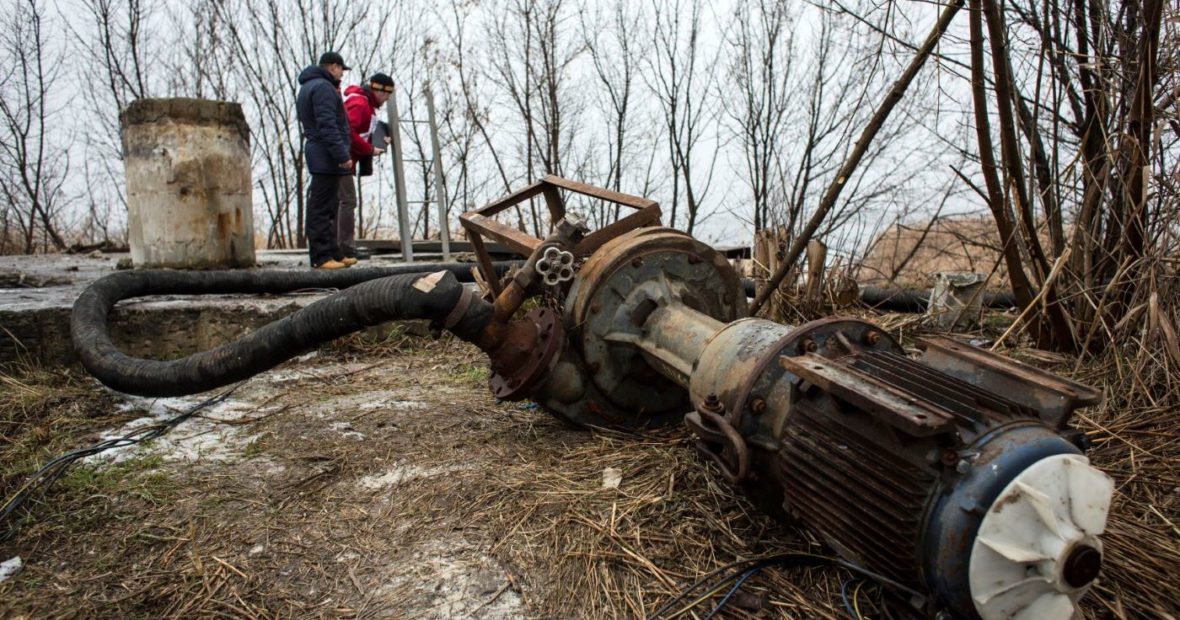Забезпечення доступу до води в районах Донбасу, що постраждали від конфлікту